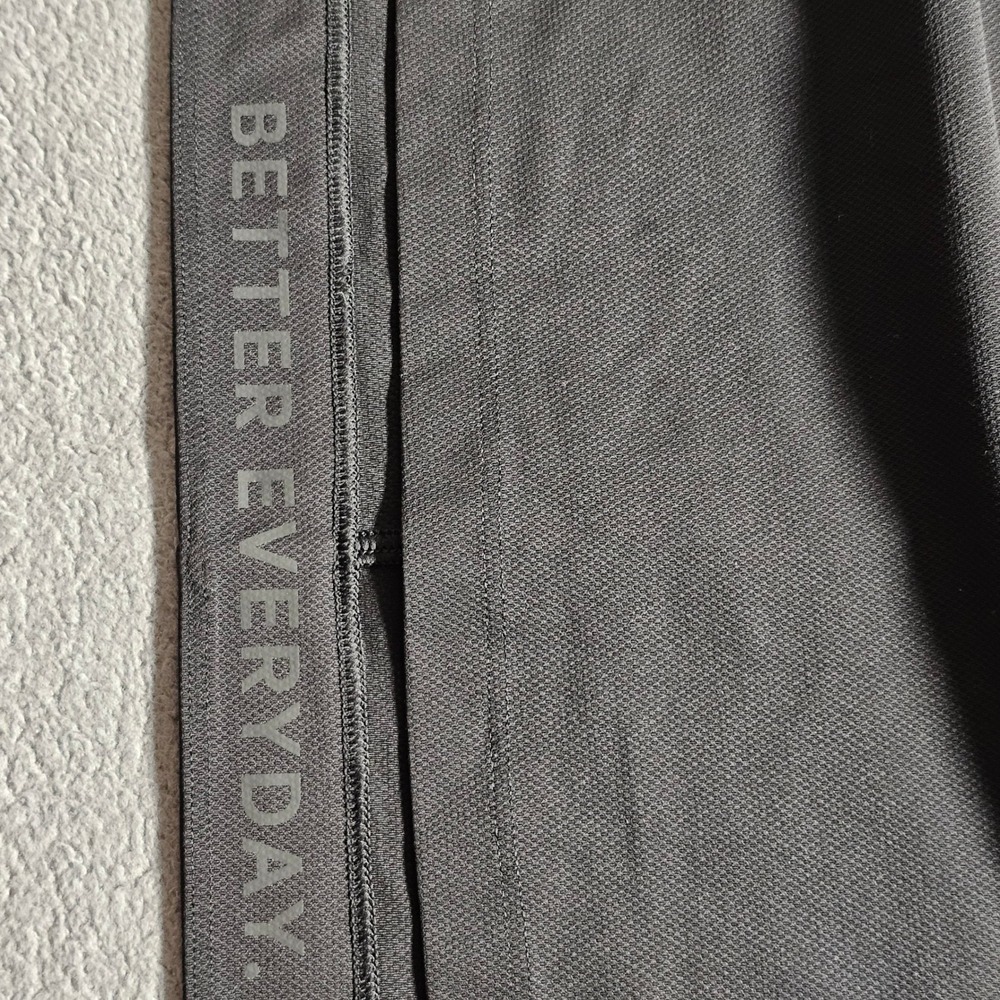 Lululemon Train to Be Tank Top Womens Small Black Athletic Mesh Cropped Training - Picture 12 of 12